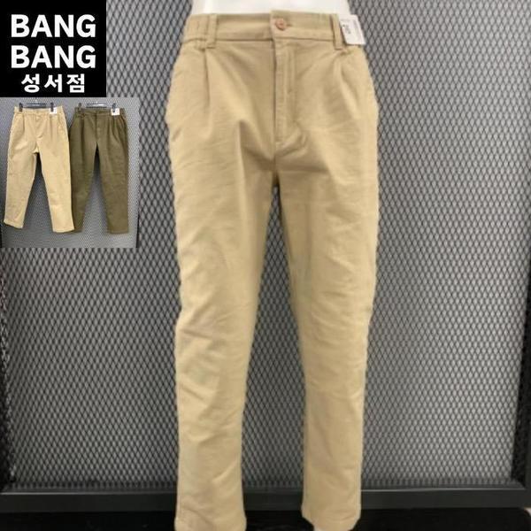 ビッグサイズ HC04 秋冬男性 スパンデックス コットンパンツ ベーシック ワンタック ウエスト バンド コットン イージー (S43288437)