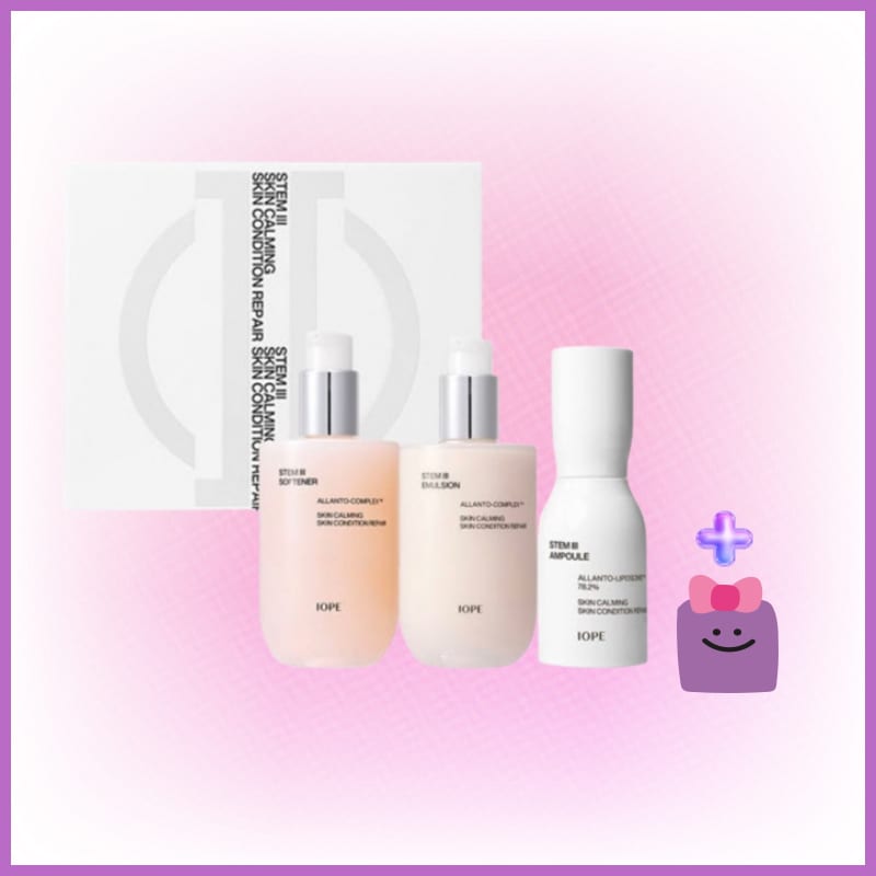 ステム3 シグネチャー 3種セット(トナー80ml+アンプル30ml+クリーム80ml) 5,420円