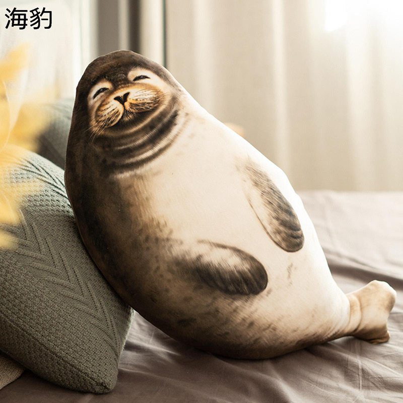 縫いぐるみ 抱き枕 海豹 シミュレーション リアル 本物そっくり 萌えグッズ 癒し系 創造的 もふもふ 肌触り 装飾品 女の子 キッズ 男の子 お年寄り 贈り物 入学祝い インテリア 綿 20-150