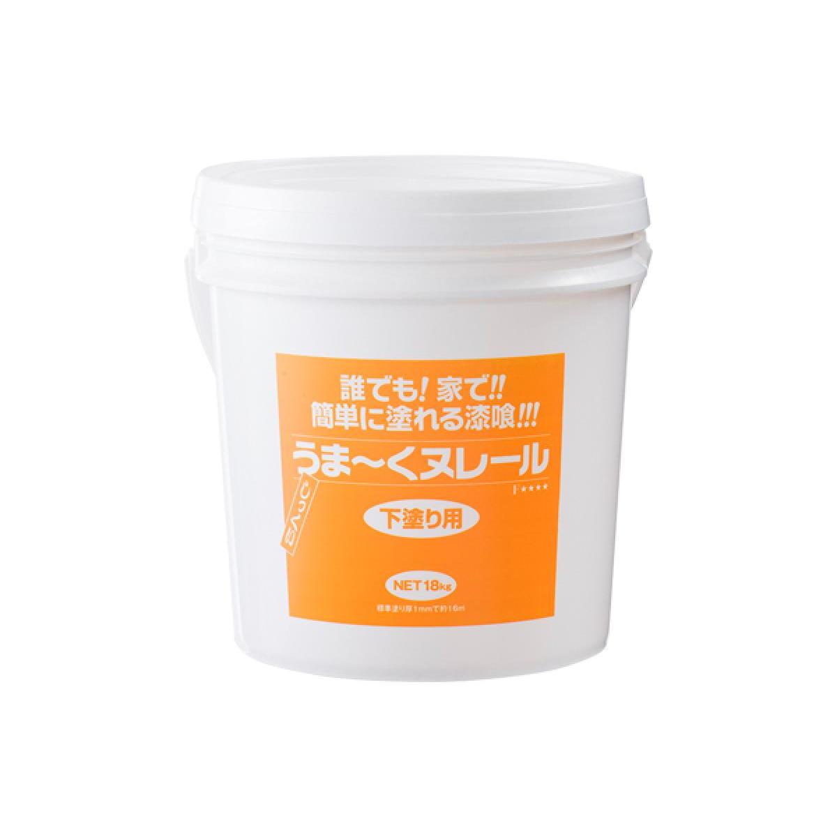 日本プラスター うま~くヌレール 18kg 下塗り用 漆喰 仕上げ用 塗り面積約16平米 DIY 吸湿 調湿