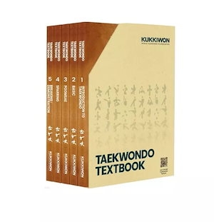 KUKKIWON Taekwondo Textbook Volume 1~ 5 Books Full Set-English Version/国技院/テコンドー教本/英語版