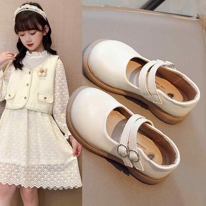 女の子 革靴 春秋 レトロ 英国 プリンセスシューズ 女の子 靴 メリージェーン 子供靴 女の子 秋 卒園式 卒業式 入園式 入学式 結婚式 発表会
