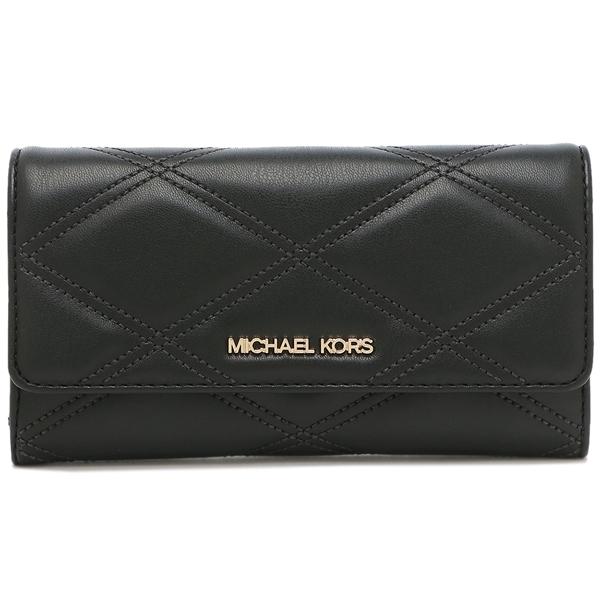 即発 アウトレット レディース 財布 長財布 35S2GTVF3U-BLACK