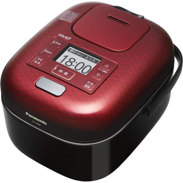 パナソニック SR-JX058-K 炊飯器 3合 一人暮らし 可変圧力IH 可変圧力おどり炊き 豊穣ブラック