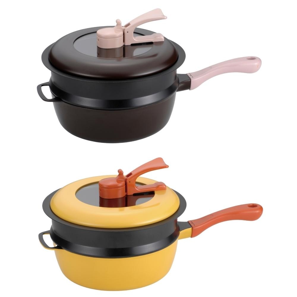 和平フレイズ フライパン セット ih 蓋 付き 深型 24cm レミ ヒラノ レミパンセット 蒸し台付き RHF-203 RH