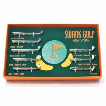 SWANK（スワンク）ゴルフのタイピン（フルセット/専用箱入り） T0098A