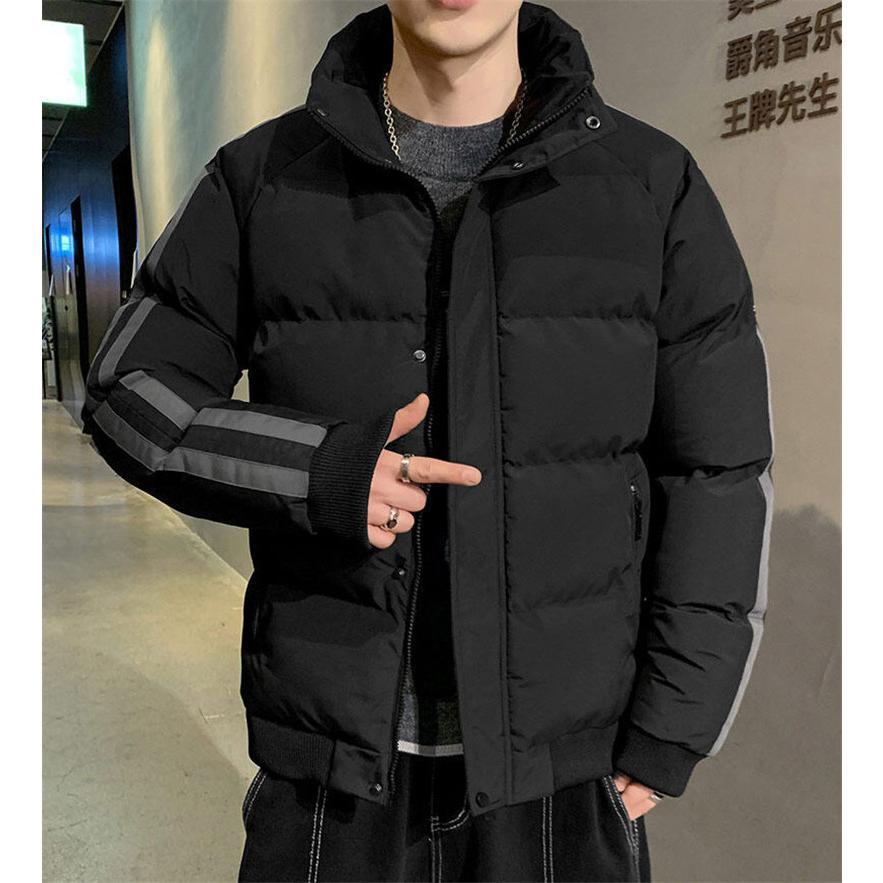 中綿ダウンジャケット メンズ 中綿コート 冬服 中綿ジャケット 綿入れ アウトドア アウター スリム 防寒服 通勤 ビジネス オシャレ 光沢感 軽量