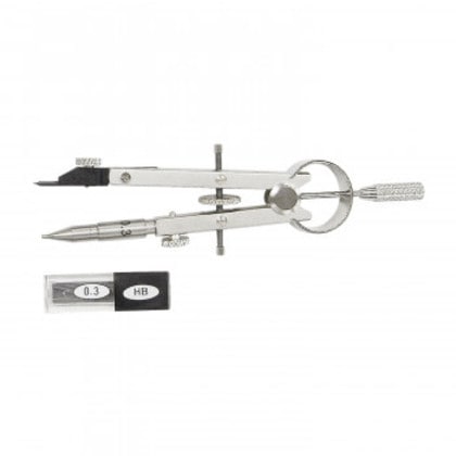 KD型製図器 マイクロシャープスプリングコンパス 0.3mm小型 011-0047
