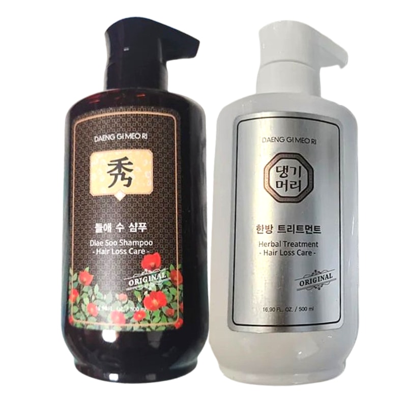 【1+1】Dlae 秀 漢方 シャンプー500mL＋トリートメント500ml セット デイリーヘアケア バスタイム用 家庭用