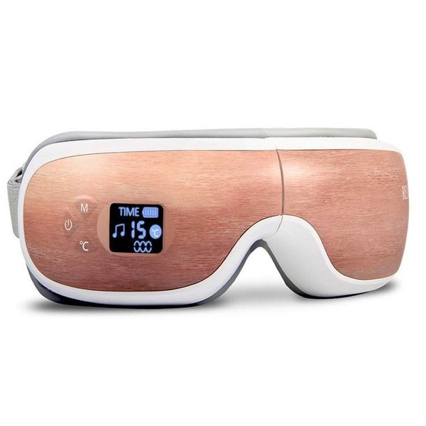 アイマッサージャー 目元マッサージャー 温度調節 エア調節 音量調節 和風 目マッサージ器 アイエステ 眼精疲労 ABY-037a