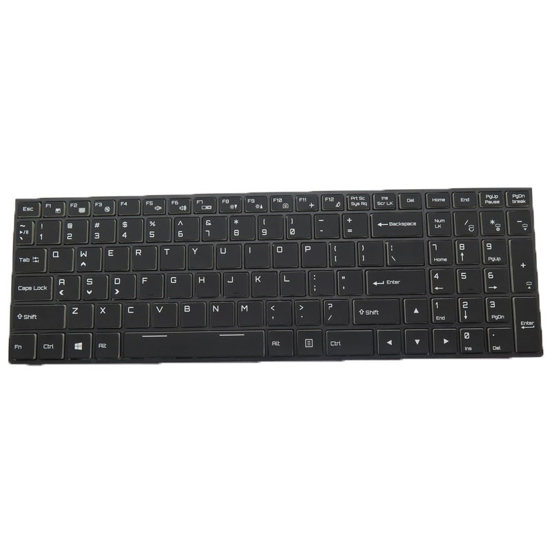 OEM キーボード互換 CLEVO P650RS P650RS-G P651RS P651RS-G MP-13H83U4J4301 6-80-W6701-010-1G 英语