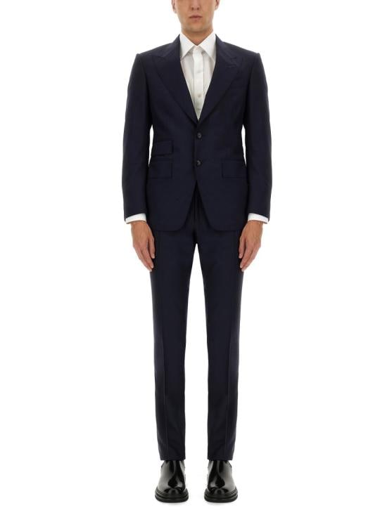 TOMFORD Men Suits Set 2LEP01 WOS02UBR BLUE