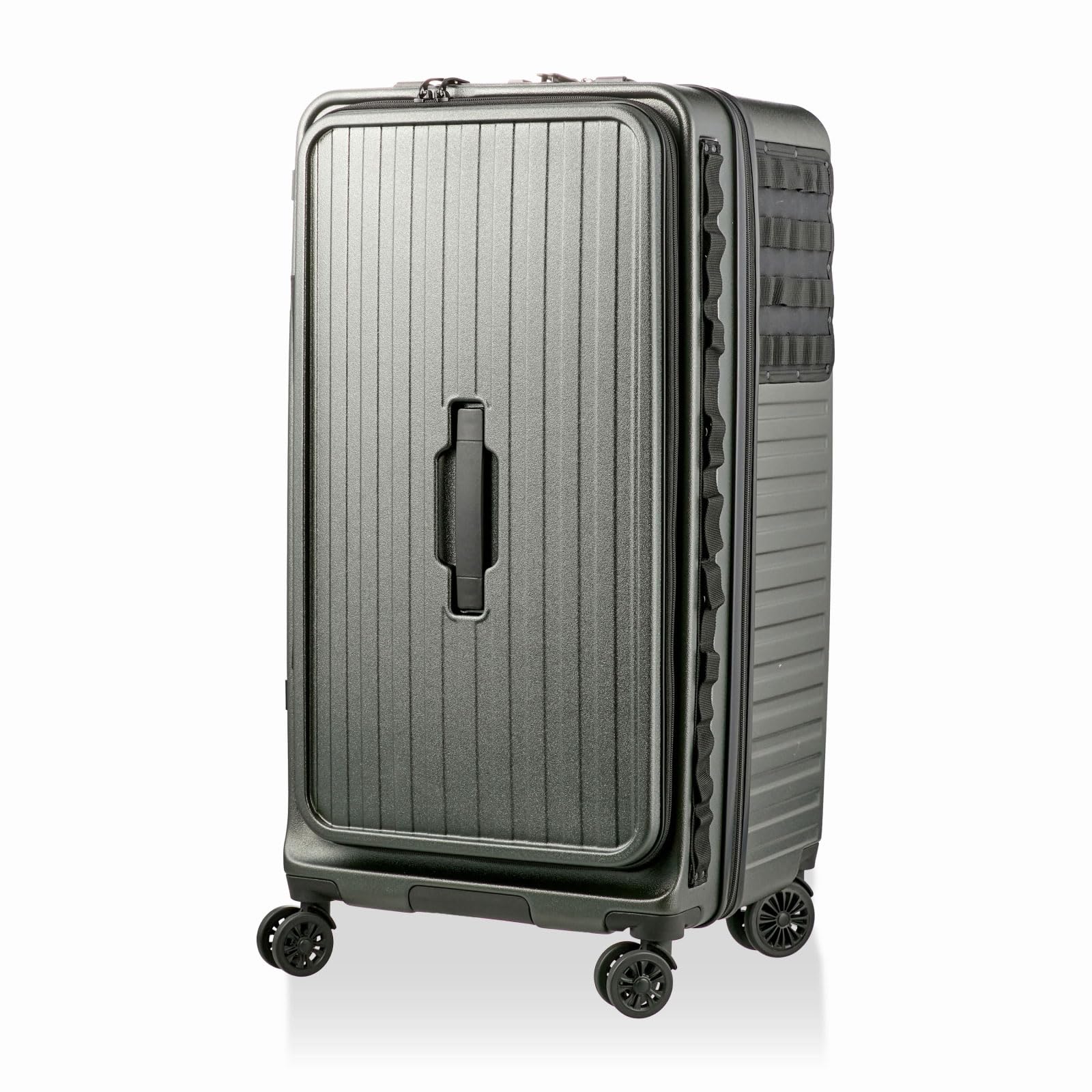 [シフレ] キャンピングキャリー スーツケース 83L 5.4kg HPL2268 Lカーキ 49,280円