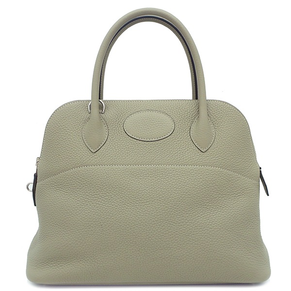 エルメス HERMES 2WAYバッグ ボリード31 トリヨンクレマンス セージ シルバー金具 ショルダー C刻印【中古】