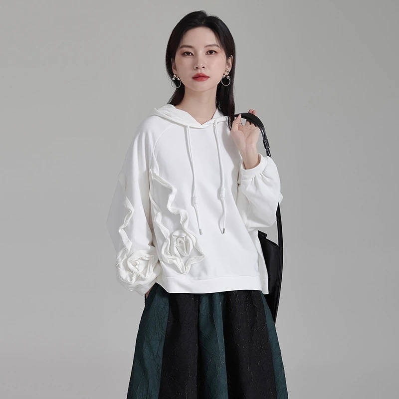 マウンテンパーカー パーカー カジュアル ゆったり スウェット 春秋 フード付きスウェット 新作 トップス