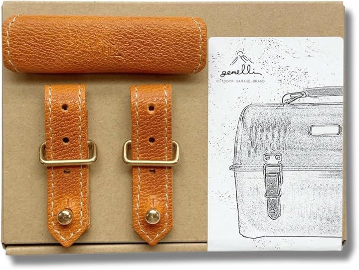 ジェメリ STANLEY スタンレー ランチボックス 9.4L専用 レザーハンドル(キャメル) 5,573円