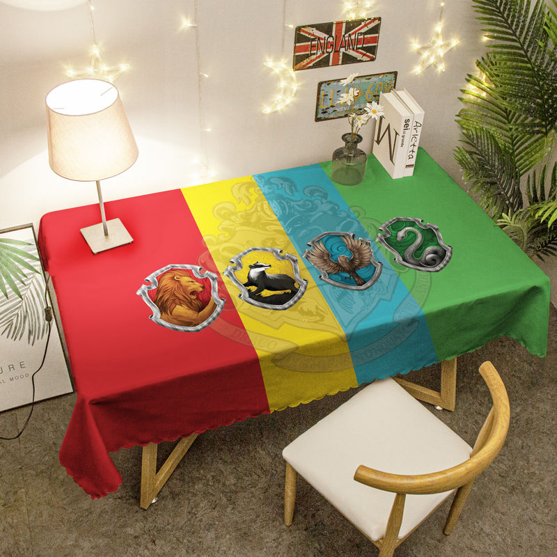ハリーポッターテーブルクロスマジックアメリカンレトロコーヒーテーブルダイニングテーブル円形長方形テーブルクロス防水性と火傷防止