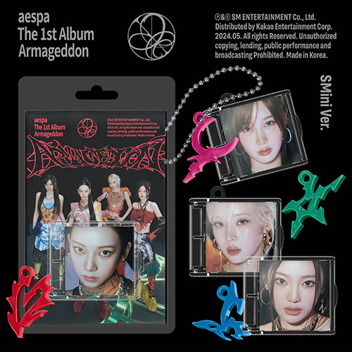 【セット/アルバム4種】 aespa - Armageddon (SMini Ver.)KPOP CD