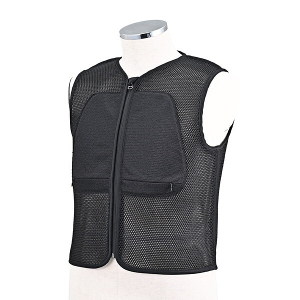 D61257 (Daytona) バイク用 インナーウェア(プロテクター別売) フルメッシュ プロテクターベスト DP-009 ブラック Mサイズ 61257