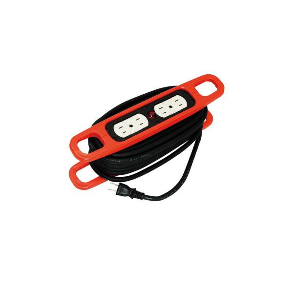 日動 ハンドリール 15A×10m HR－104 電動工具 電工ドラム コード 延長コード １０Ｍ