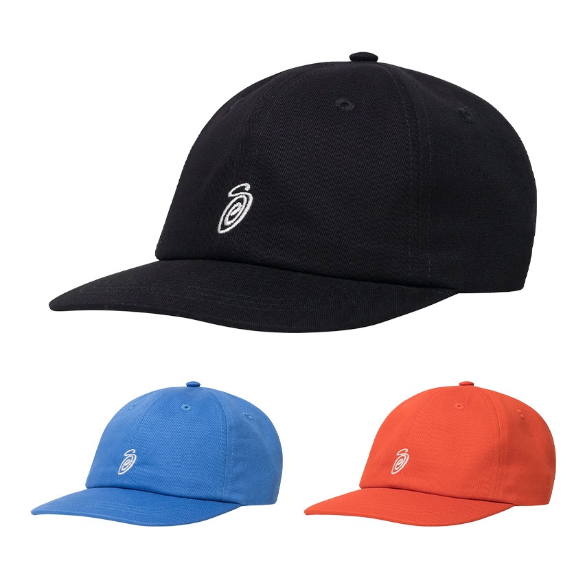 SWIRL S LOW PRO CAP BLACK / DARK ORANGE /PALE BLUE メンズ レディース ハット