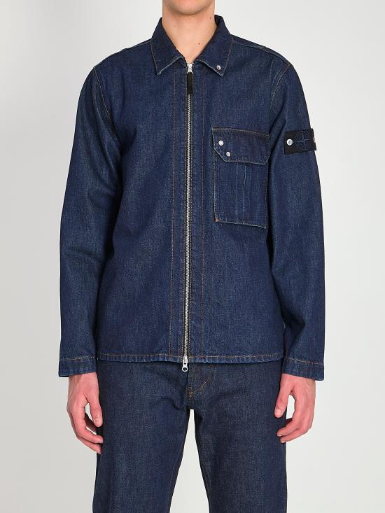 STONE ISLAND Men Long Tops L1S141200002 BLUE