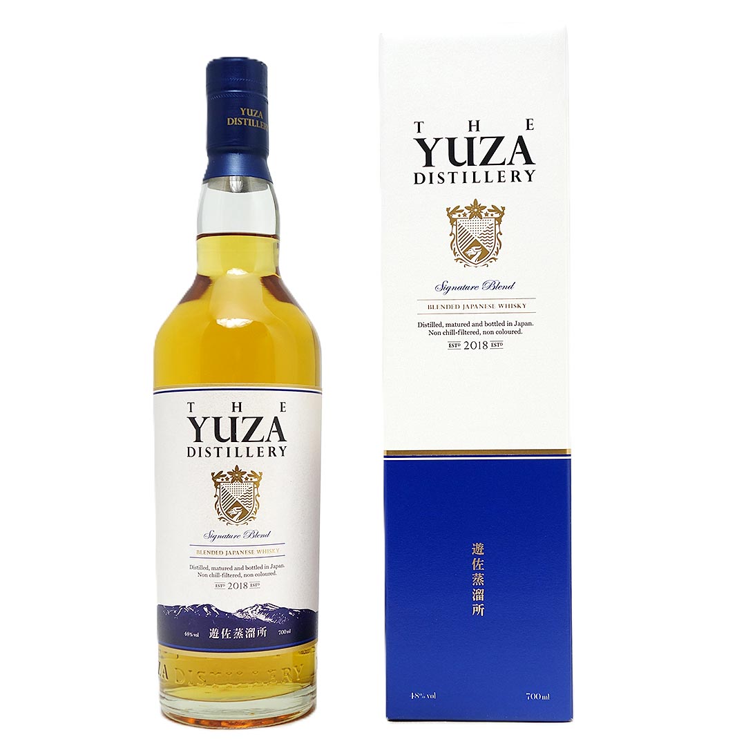 YUZA シグネチャー ブレンド ブレンデッド ジャパニーズウイスキー 遊佐蒸溜所 48度 箱付 700ml ウイスキー ^YAYZSGJ0^