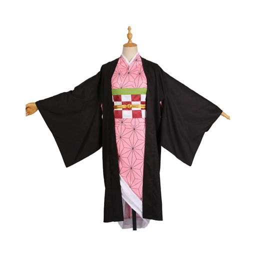 コスパ最高 即納 竈門 禰豆子(かまど ねずこ)コスプレ衣装 大人 大人用 コスチューム レディース 隊服 変装 仮装 和服 学園祭 文化祭 宴会 ハロウィン クリスマス COS 男女共用