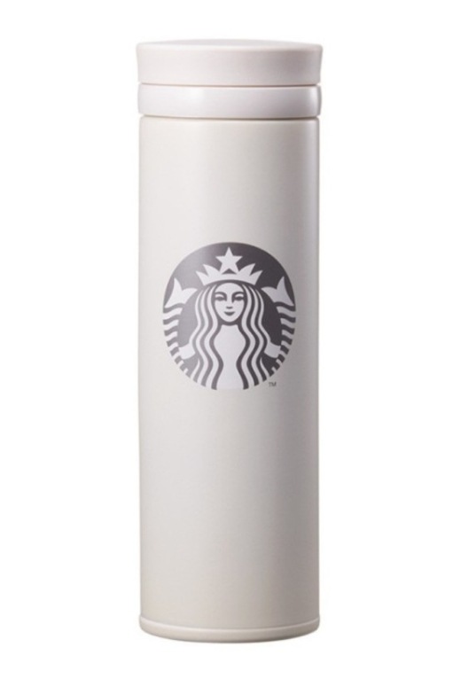 JNO モダン ホワイト 水筒 魔法瓶 500ml