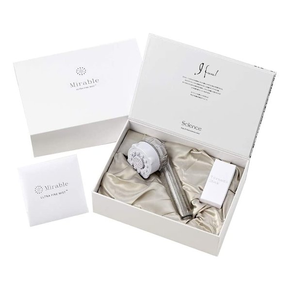 ミラブルplus ウルトラファインバブル生成シャワーヘッド 塩素除去機能付き FBSMPTSCCSC