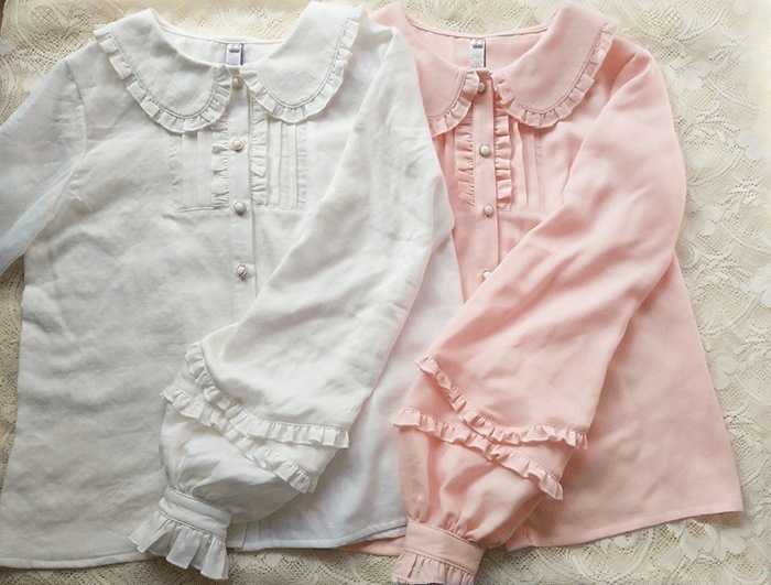 2025新入荷！【早割り】【急速出荷】ロリータ ロリィタ ブラウス 春秋 レディース 長袖 ゴシック ゆめかわいい かわいい XS S M L XL 2XL 透け感 清楚 姫 薄手 通気性 乙女 ２カ