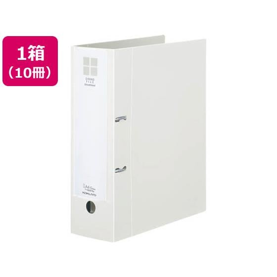 Dリングファイル[スムーススタイル] A4タテとじ厚70mmオフホワイト10冊 コクヨ ﾌ-UDS470W
