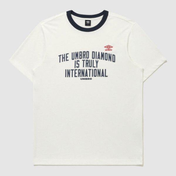 半袖Tシャツ VQA UQ321CRS76-SCW レタリングリンガー半袖Tシャツ SWEETCORN