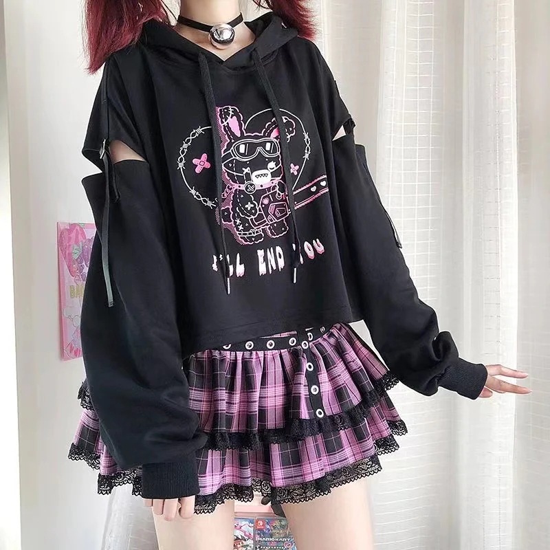 kry clothing パーカー 量産型 地雷 kry clothing 「PAKURIBAZUTTE」パーカー 地雷 量産