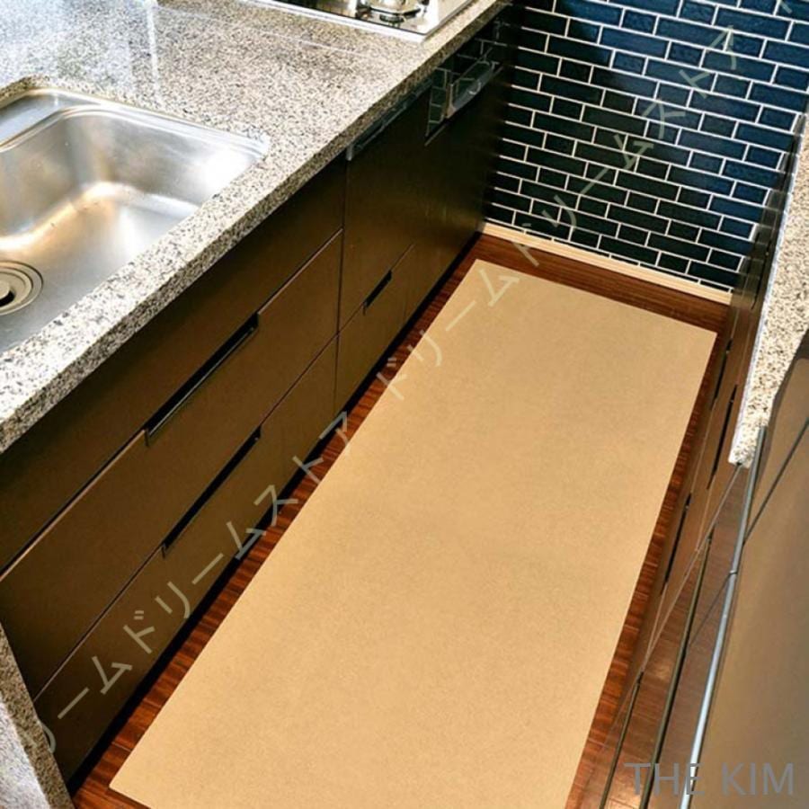 廊下 カーペット ロングカーペット 幅80cm 80×600cm 吸着 滑り止め付き 洗濯機で洗える フリーカット 大判 ロング 6m キズ防止 汚れ防止 滑り止め 廊下マット