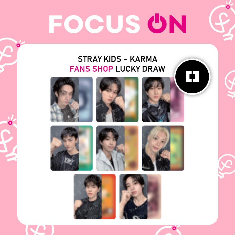 STRAYKIDS KARMA FANS SHOP ラキドロ公式トレカ LUCKY DRAW PHOTOCARD SET