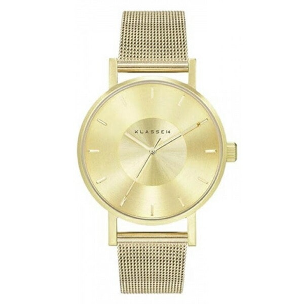 クラス14 時計 メンズ レディース 腕時計 手表 Volare 36mm イエローゴールド メッシュブレスレット VO14GD002W ユニセックス 誕生日プレゼント ポイント消化