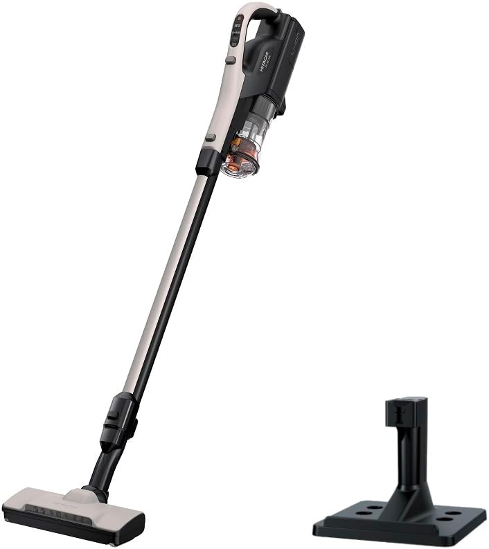 日立 掃除機 パワかるスティック コードレス スティッククリーナー PV-BL30L C ベージュ 日本製 軽量1.4ｋｇ 自走式