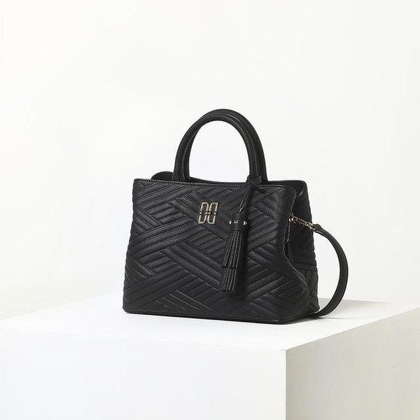 [CARLISLE] ブラックカーライルレザー スモールトートバッグDCBA0E366