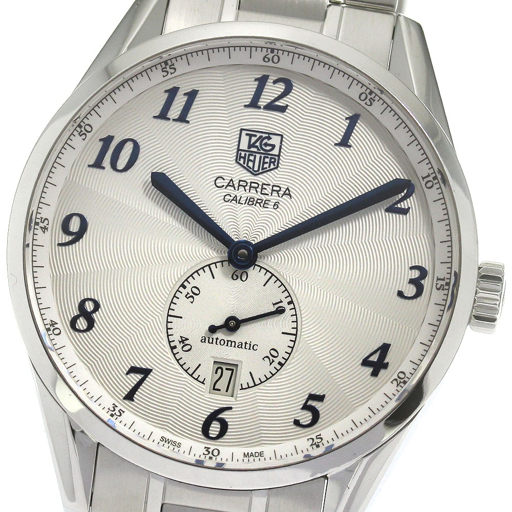 タグホイヤー TAG HEUER WAS2111 カレラ ヘリテージ キャリバー6 自動巻き メンズ _845355【中古】