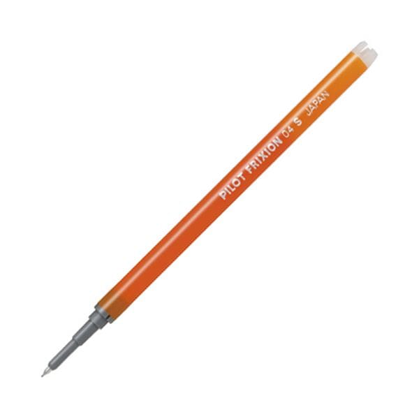 （まとめ） パイロットゲルインキボールペン フリクションシナジーノック・ポイントノックビズ用替芯 超極細0.4mm オレンジ LFRF-14-O1セット（10本） (×5...