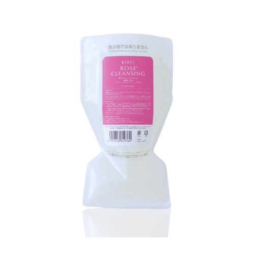 [国内正規品] 季令 ローズクレンジング 500ｇ (リフィル) KIREI 高純度 エラスチン 三大美肌成分 コラーゲン ヒト線維芽細胞活性化 保湿効果 環境ダメージ 保護機能