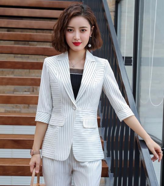 夏レディース コート ビジネススーツ タイトスカート スカート パンツスーツ七分袖 OL オフィス トップス ビジネス 洗える 2点セット 事務服