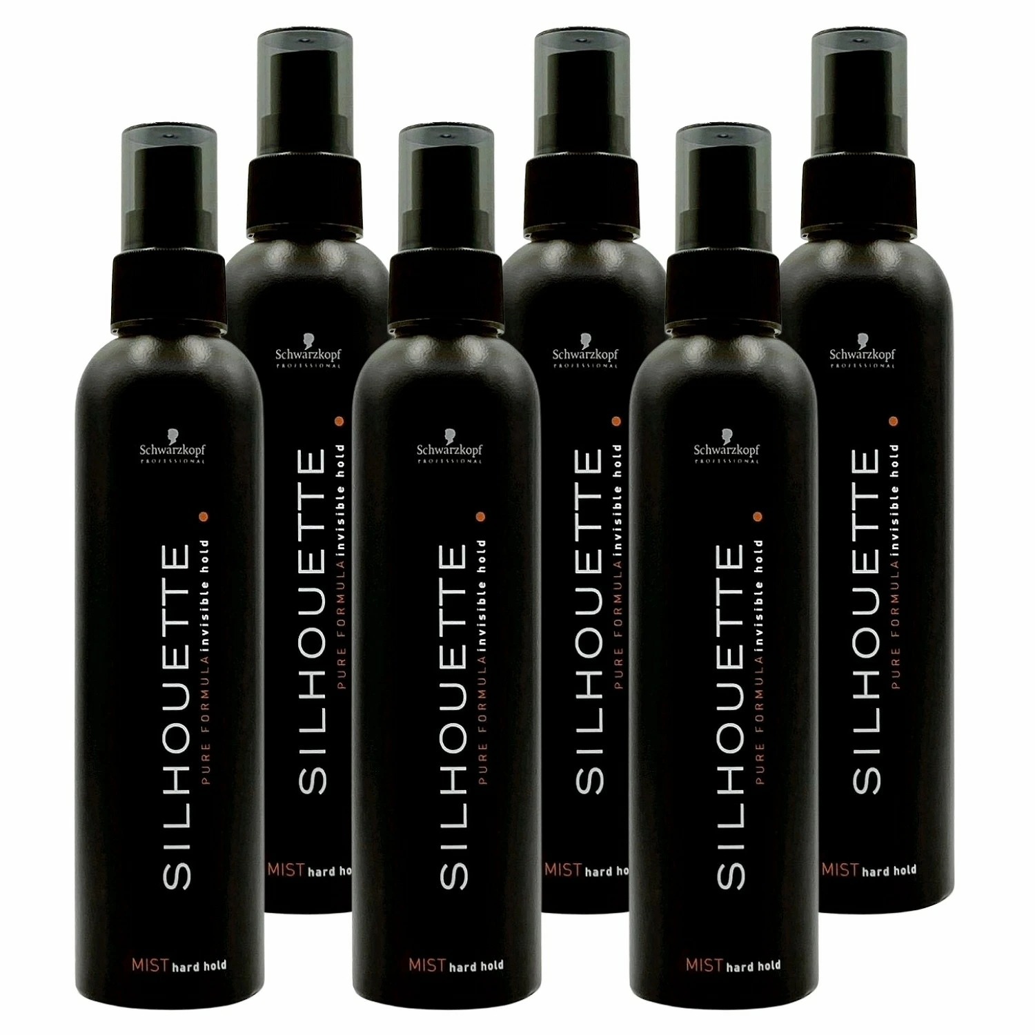 6個セット シュワルツコフ シルエット ハードミスト 200ml スタイリング剤 ヘアミスト 無香料