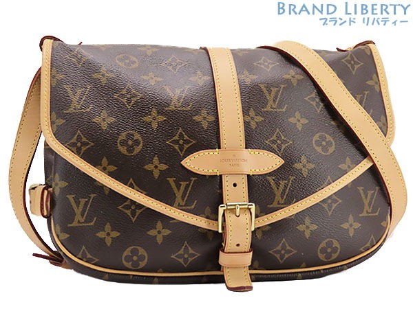 Qoo10] Louis Vuitton 超美品ルイヴィトンモノグラムソミュールM