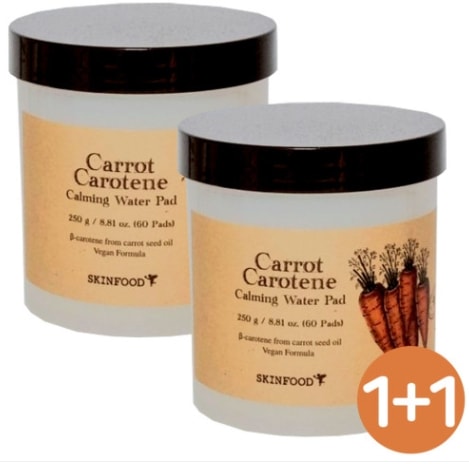 ニンジンパッド キャロット カミング ウォーター トナー パッド 1+1 (120枚)