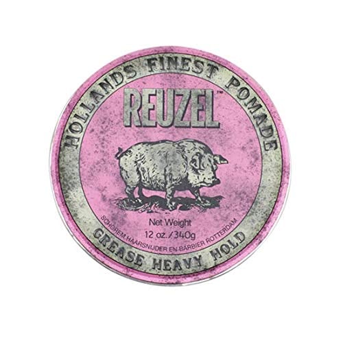 全国送料無料 ルーゾー(REUZEL) ヘビーホールド ピンク MIDIUM SHINE 340g