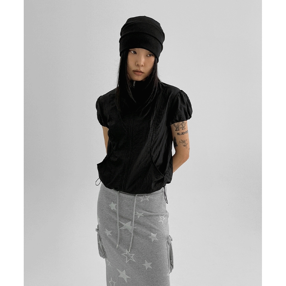 ブラックアップニゾンショートスリーブウインドブレーカージャンパー 8,338円