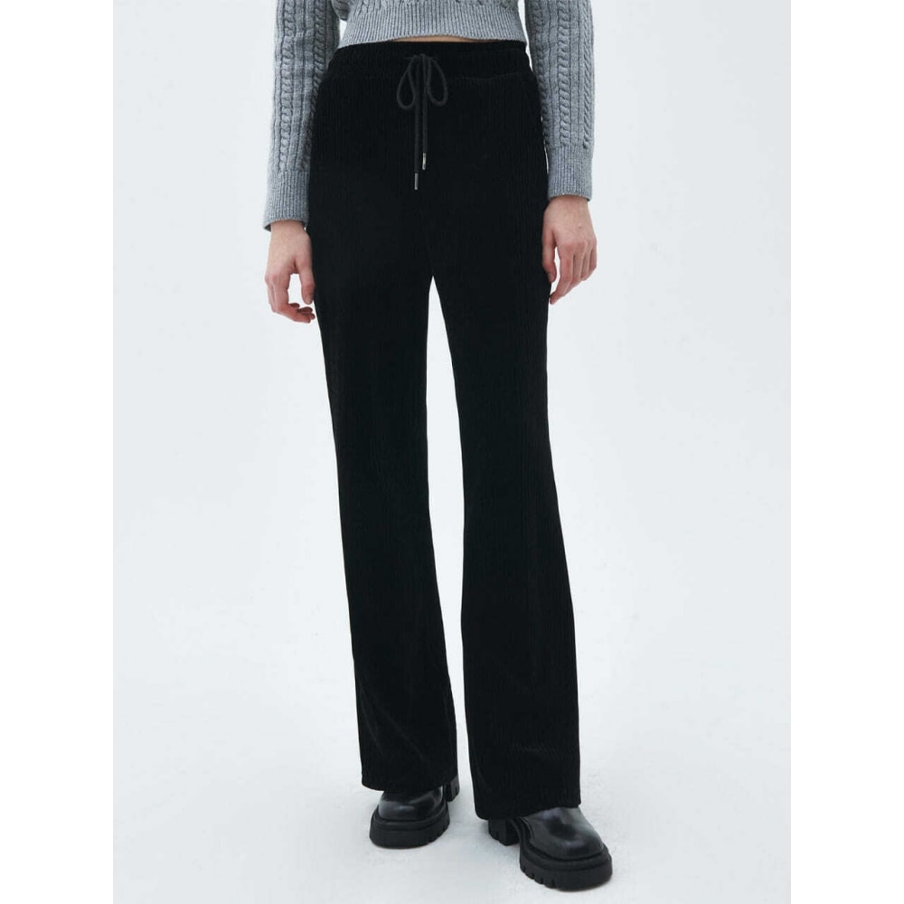 CITYBREEZEコーデュロイバンディングパンツBLACK
