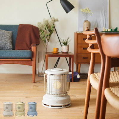 ファンヒーター BRUNO All Directions Fan Heater Tan Bruno 360-Degree Classic Stove Fan Heater | Japan Trend Shop
